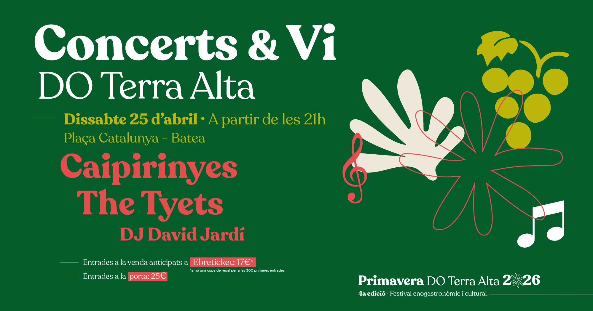 concerts primavera dota 2026