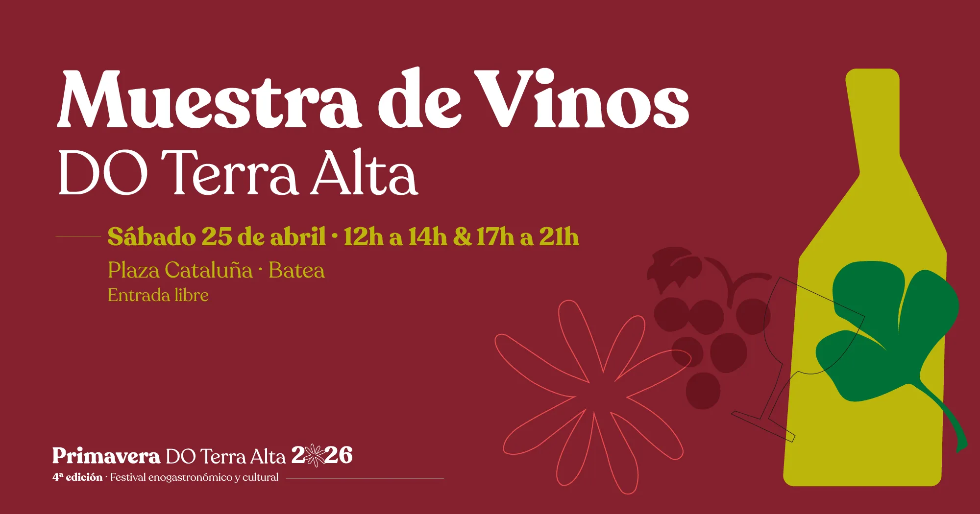 primaveradota2026-mostra-banner-cast muestra de vinos primavera dota 2026