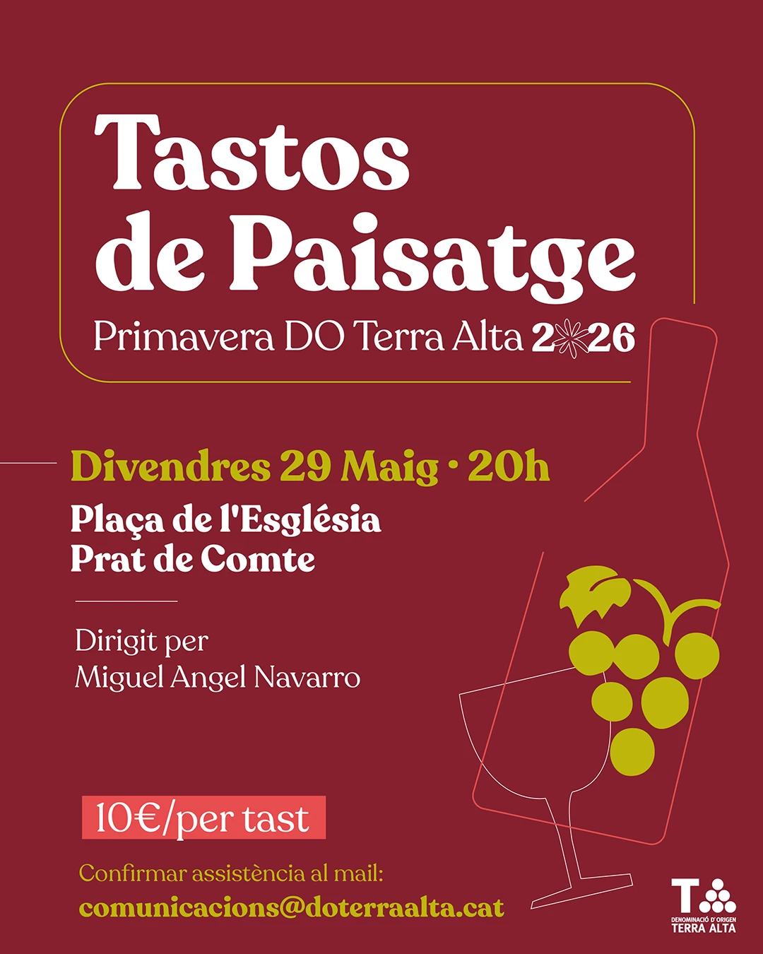 tastos de paisatge primavera do terra alta
